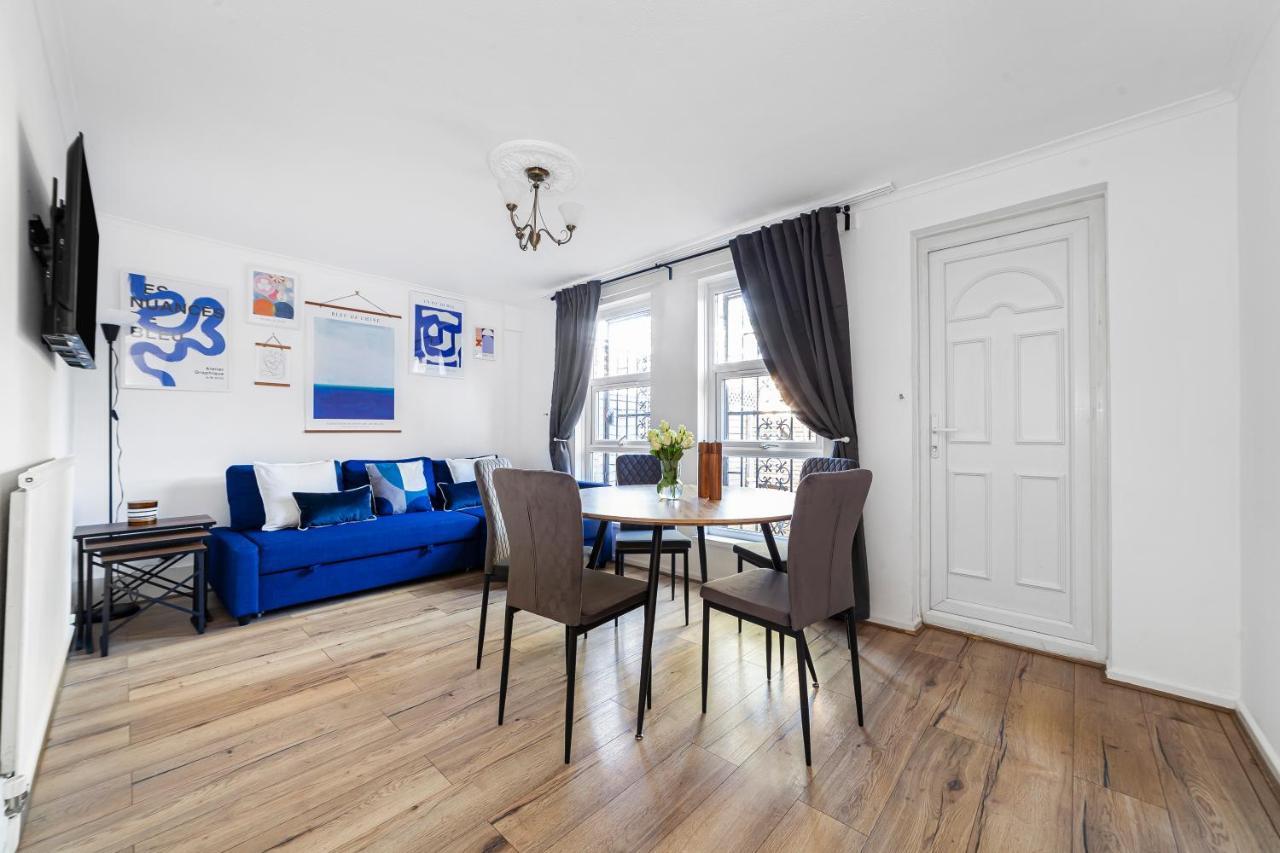 Arte Stays - 3-Bedroom Bright House London, Haggerston, Garden, Parking, 8 Min Walk To Haggerston Station, Weekly Or Monthly Stays, Serviced Accommodation - 7 Guests Luaran gambar